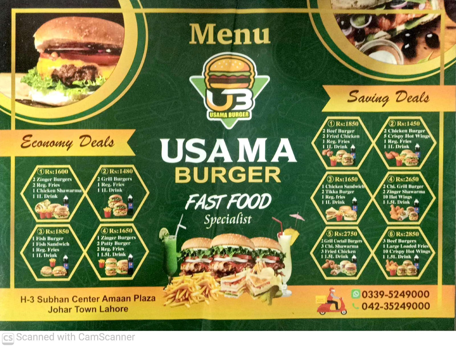 Burger shawarma 